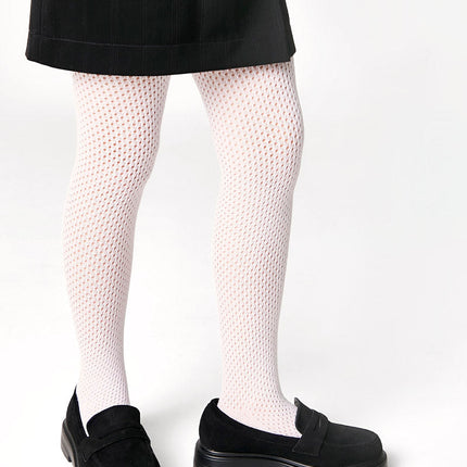 Conte-Kids Cotton Tights Miss 616 - Mesh Pattern
