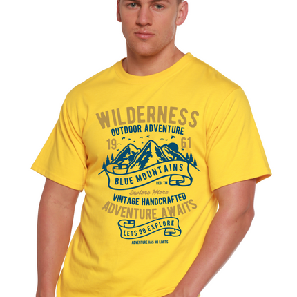 Wilderness Spun Bamboo® Men's Bamboo Viscose/Organic Cotton Short Sleeve Graphic T-Shirt