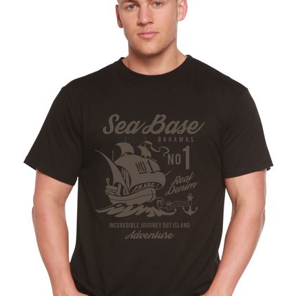Sea Base Spun Bamboo® Men's Bamboo Viscose/Organic Cotton Short Sleeve Graphic T-Shirt