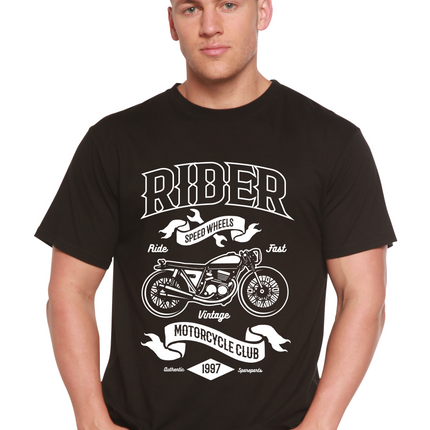 Rider Spun Bamboo® Men's Bamboo Viscose/Organic Cotton Short Sleeve Graphic T-Shirt