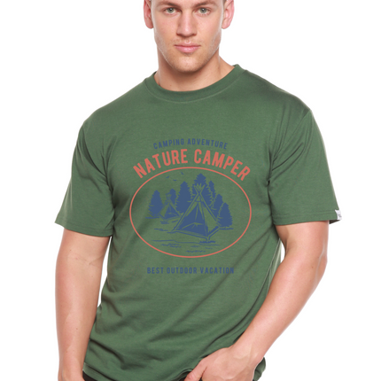 Nature Camper Spun Bamboo® Men's Bamboo Viscose/Organic Cotton Short Sleeve Graphic T-Shirt