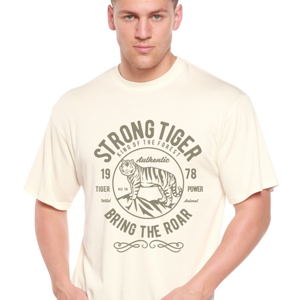Strong Tiger Spun Bamboo® Men's Bamboo Viscose/Organic Cotton Short Sleeve Graphic T-Shirt