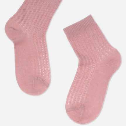 Conte Kids Miss 903 Lace Cotton Socks for Girls – Soft European Fashion Socks