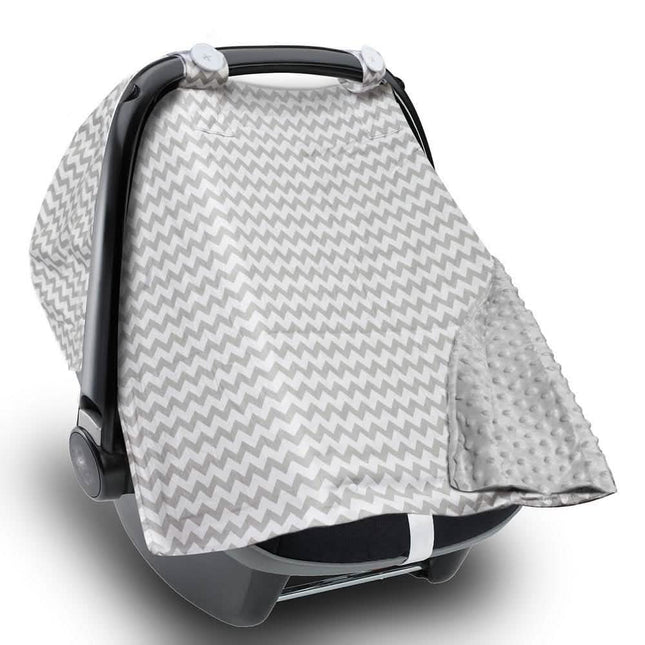 2-in-1 Baby Blanket Car Seat Cover and Nursing Blanket