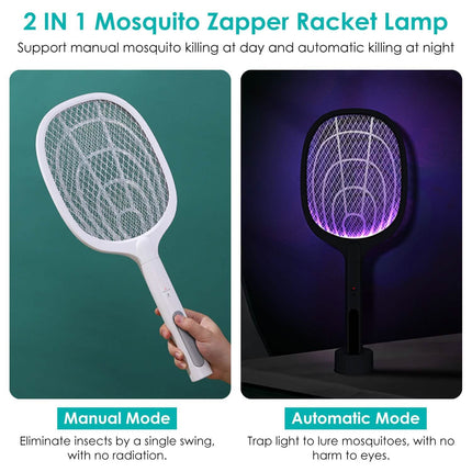2-in-1 Electric Rechargeable Bug Zapper Insect Killer