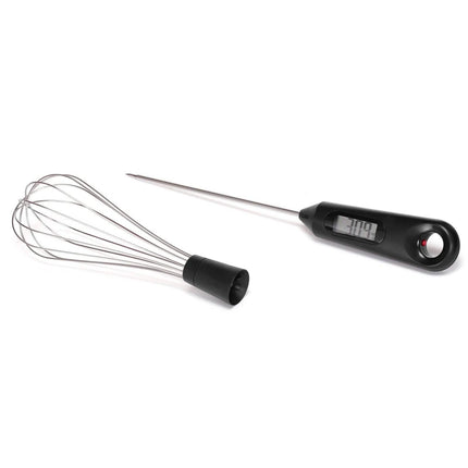 2-in-1 Instant Read Food Thermometer and Egg Whisk