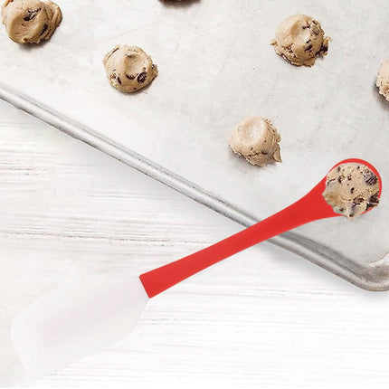 2-in-1 Silicone One Tablespoon Cookie Scoop and Spatula to Stir, Fold, Scrape