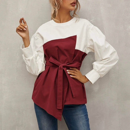 2-in-1 Top Keyhole Back Belted