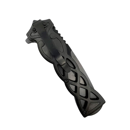 2-Pack: 3.75" Weave Pattern Knife with ABS Handle