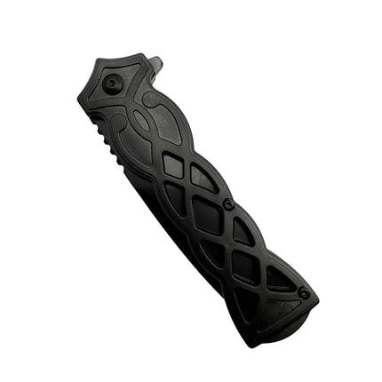 2-Pack: 3.75" Weave Pattern Knife with ABS Handle