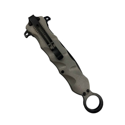 2-Pack: 6" Finger Loop Knife with ABS Handle