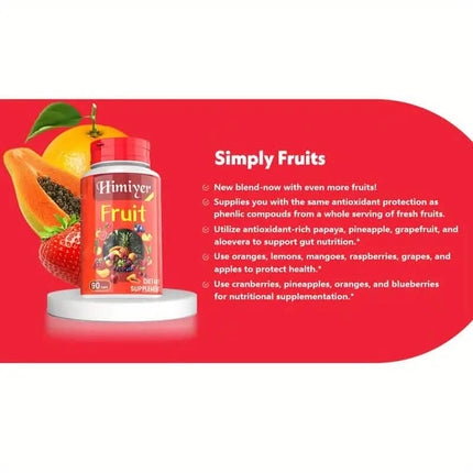 2-Pack: 90-Day Fruit and Veggie Supplements Bundle