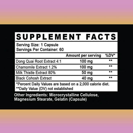 2-Pack: Angry Supplements Her Balance Women's Hormone & Mood, PMS & Menopause Relief