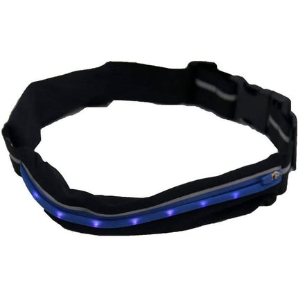2-Pack: As Seen on TV Blue LED Light Up Running Go Belt