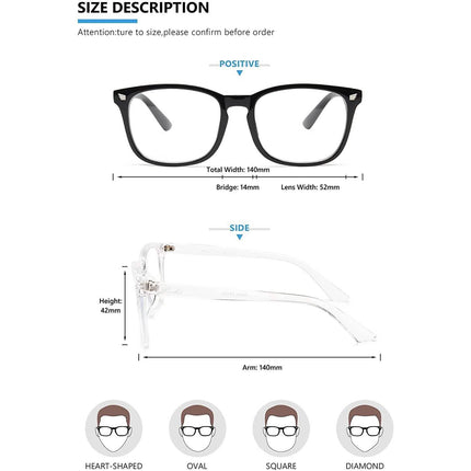 2-Pack: Blue Light Blocking Glasses