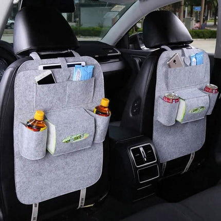 2-Pack: Car Seat Back Storage Bag Multifunctional Adjustable Backseat Storage Bag