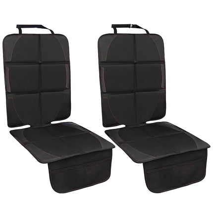 2-Pack: Car Seat Protector Cushion Mat Pad with Thick Padding