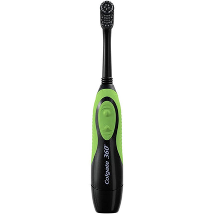 2-Pack: Colgate 360 Battery Powered Charcoal Toothbrush