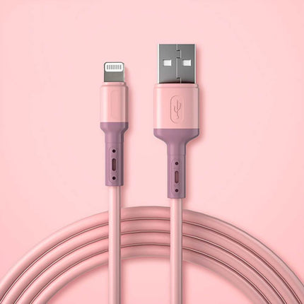 2-Pack: Colorful Charging Cables - Lightning or USB-C