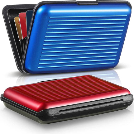 2-Pack: Credit Card Holder Slim Mini RFID Blocking