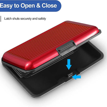 2-Pack: Credit Card Holder Slim Mini RFID Blocking