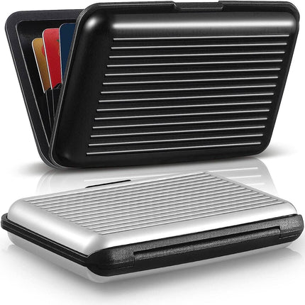 2-Pack: Credit Card Holder Slim Mini RFID Blocking