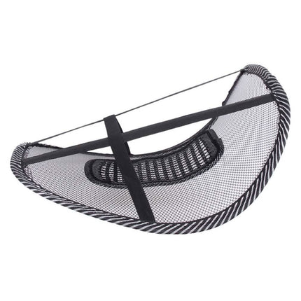 2-Pack: Curved Back-Massaging Lumbar Mesh Seat Supporter