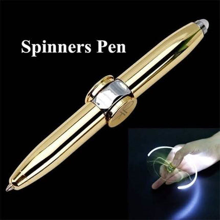 2-Pack: Finger Gyro Spinner Pen