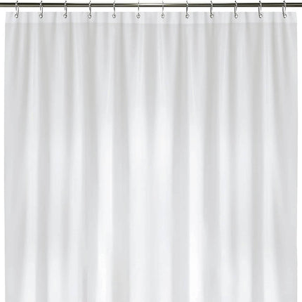 2-Pack: Hotel-Quality Heavy Shower Curtain Liner with Metal Grommets + Magnets
