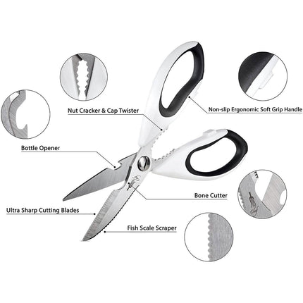 2-Pack: JB Chef Kitchen Scissor