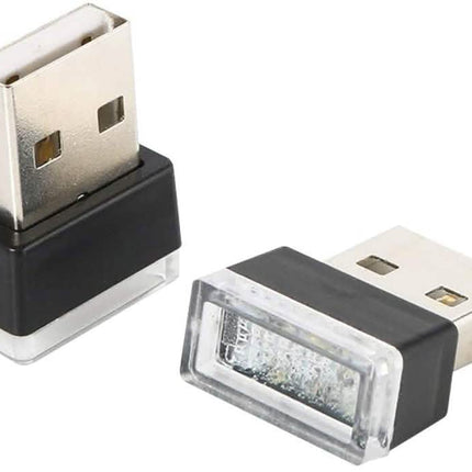 2-Pack: LED Mini Light Car Interior Wireless Atmosphere Light