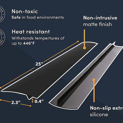 2-Pack: Linda's Silicone Stove Gap Covers