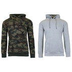 Woodland Camo/Heather Gray / S