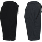 Black/Heather Black / S