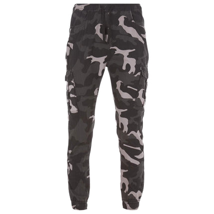 2-Pack: Men's Stretchy Camo Cargo Jogger Pants