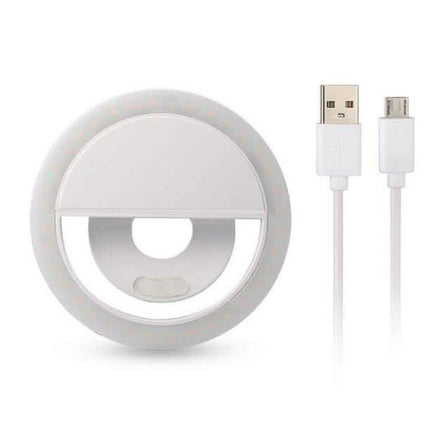 2-Pack: Mobile Ring Light Portable Selfie LED Light Ring Camera Flash