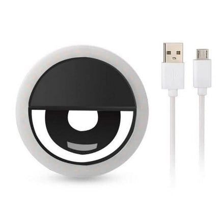 2-Pack: Mobile Ring Light Portable Selfie LED Light Ring Camera Flash