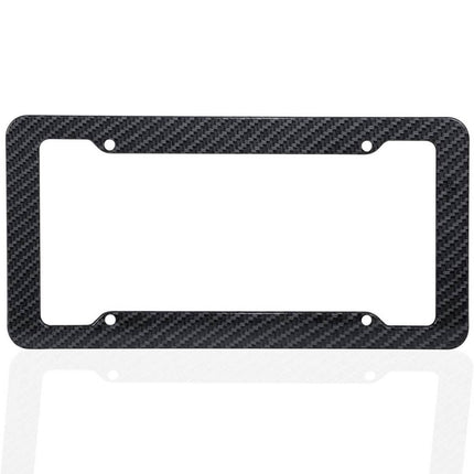 2-Pack: OxGord Carbon fiber License Plate Frame