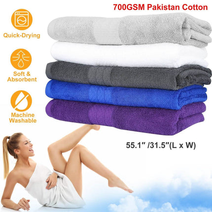 2-Pack: Pakistan Cotton Bath Towel