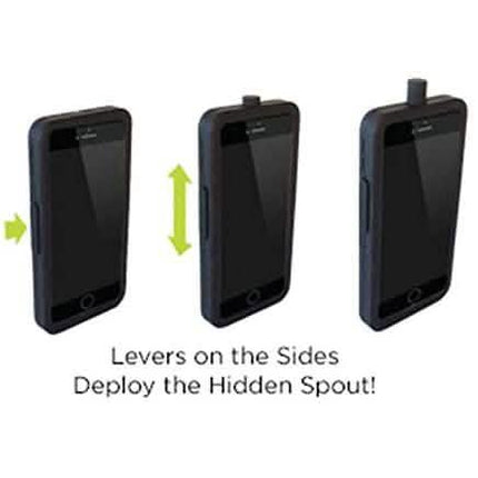 2-Pack: Phone Flask 3.5oz Liquid Drink Booze Container