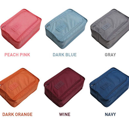 2-Pack: Portable Waterproof Travel Shoes Storage Bag