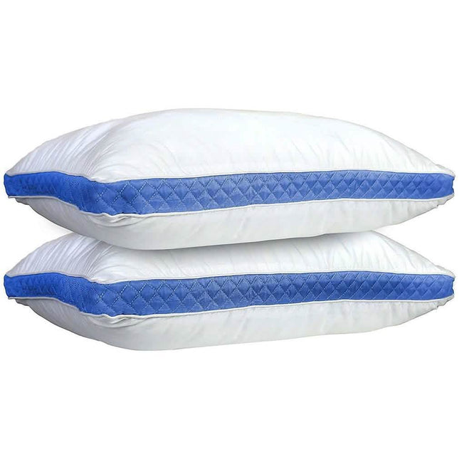 2-Pack: Premium Gusseted Pillows