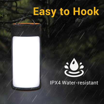 2-Pack: Rechargeable LED Camping Lantern
