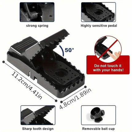 2-Pack: Safe Indoor Mouse Trap