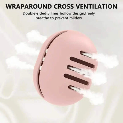 2-Pack: Silicone Makeup Sponge Holder Case