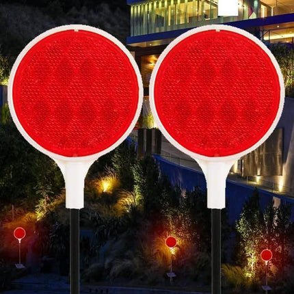 2-Pack: Solar Powered Driveway Spotter