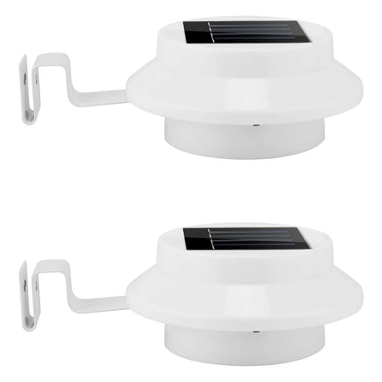 2-Pack: Solar Powered Gutter Lights