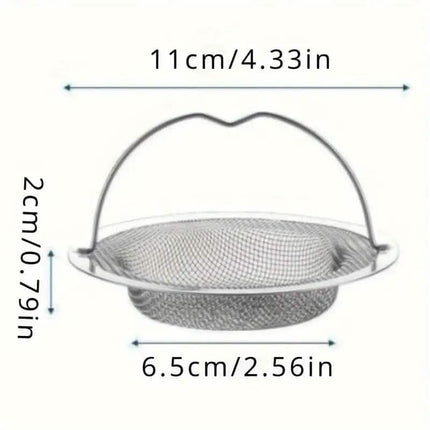 2-Pack: Stainless Steel Drain Plug with Non-Slip Handle