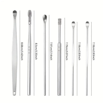 2-Pack: Stainless Steel Ear Pick Set
