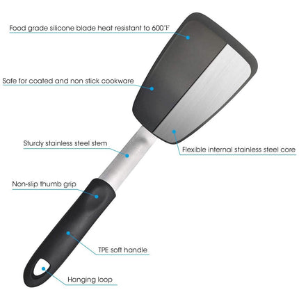 2-Pack: Unicook Flexible Silicone Spatula